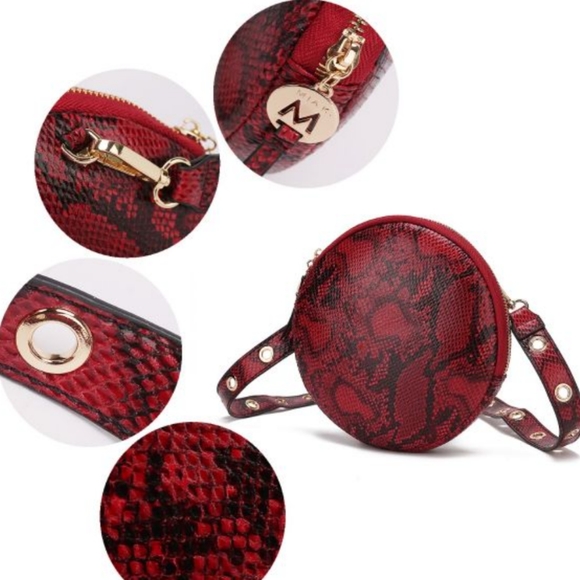 MKF Collection Hailey Smartphone Convertible Crossbody Bag - 2 piece set - Picture 14 of 14